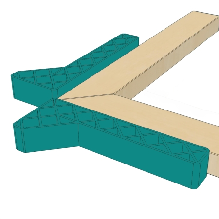 Corner clamping jig