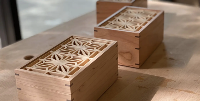 Caja de té Kumiko