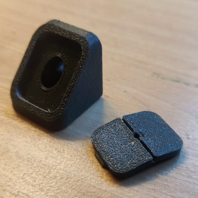 Soporte para estantes / Esquinero con cobertor